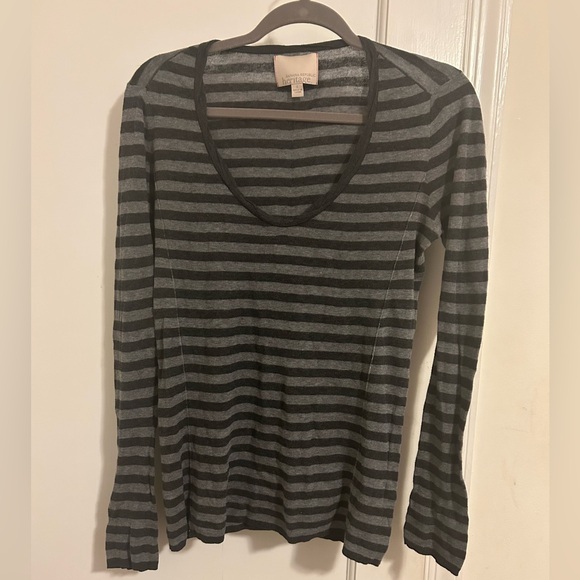 Banana Republic Heritage Pima Cotton Blend Sweater- size large EUC - Picture 9 of 9